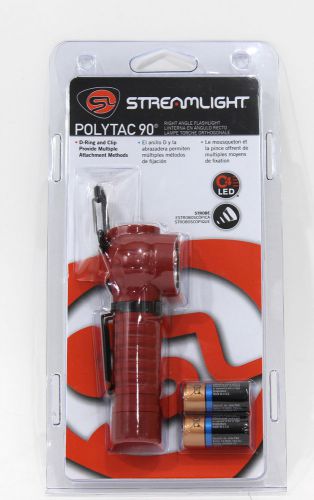 New streamlight 88834 polytac 90 waterproof c4 led tactical flashlight orange for sale