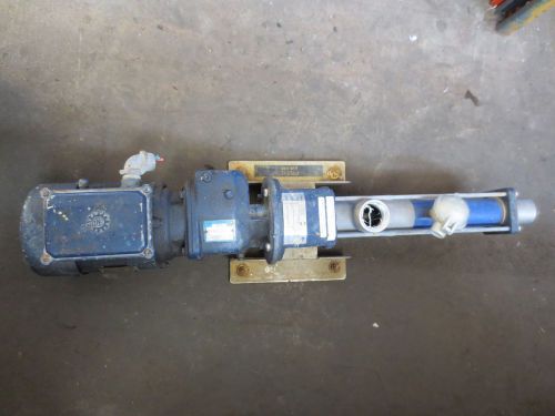 Seepex Positive Displacement Pump W/ NORD .75 HP 230/460