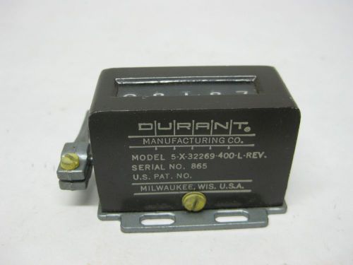 Vintage Durant 5-X-32269-400L Productimeter Counter