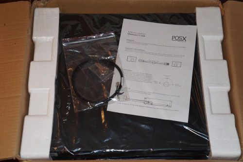 Xc19Z Series 19 inch Cash Drawer (POS-X Xc19ZB) 4-Position Lock, Black