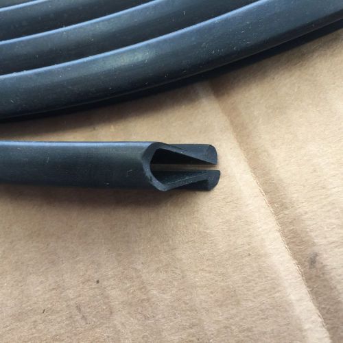 Automotive glass rubber weatherstrip for 3/16&#034; to 1/4&#034; windows - 20 feet for sale