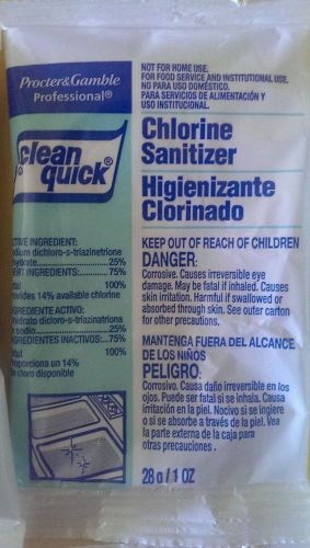 LOTOF 100 Clean Quick Chlorine Sanitizer for Foodservice Institutional Use1 OZ