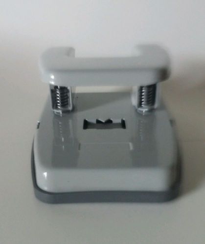 Heavy Duty Two Hole-Punch by Skilcraft, Gray, New!