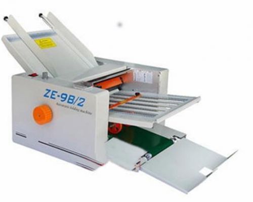210*420mm Paper Auto Folding Machine 2 Folding Plates ZE-9B/2