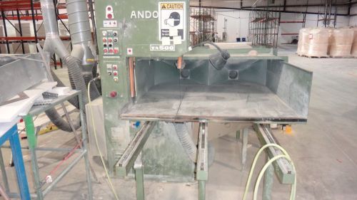 Ando ta500 21&#034; commercial band saw with automated feed table for sale