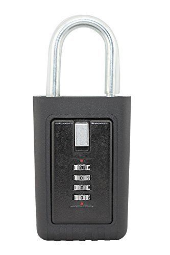 REALTOR key Lock Box - 5 Pack Combination 4 Pin Dial Safe Vault - Portable Stor