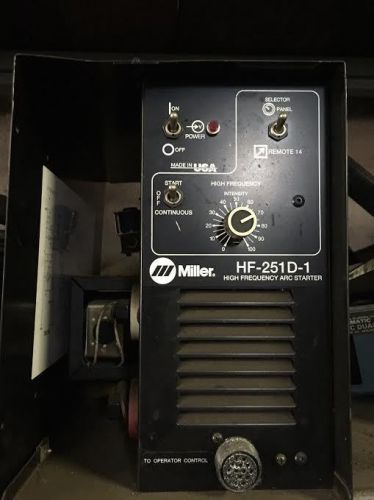 USED MILLER HF-251D-1 HIGH FREQUENCY CONTROL