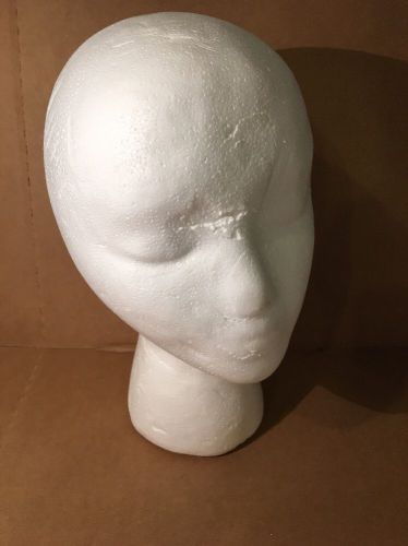 Styrofoam Mannequin Head Foam Model Display