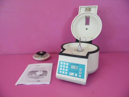 Bd clay adams sero-fuge centrifuge 12 place rotor fixed angle variable speed for sale