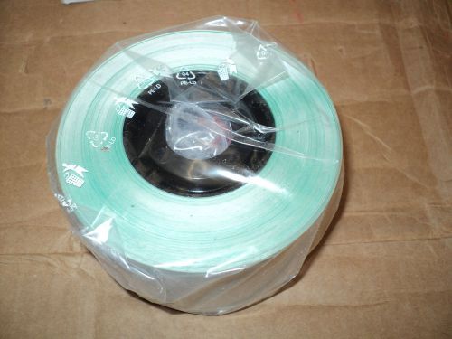Brady 120864 green vinyl film label tape cartridge , 100 ft. length, 4&#034; width for sale