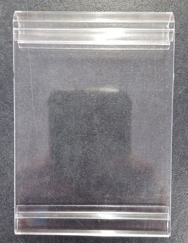 Box of 100 New SemaSys Clear Snap On Bin Card Holders Store Location Signholders