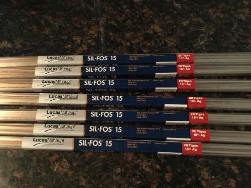 brazing rods 15.  Sil Fos.  28 Rods. 1lb
