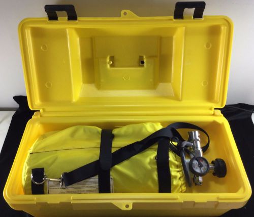 Msa transaire 5 escape respirator (eeba) 5-minute air supply w/case 10088293 new for sale