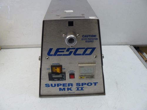Lesco super spot mk ii uv curing system for sale