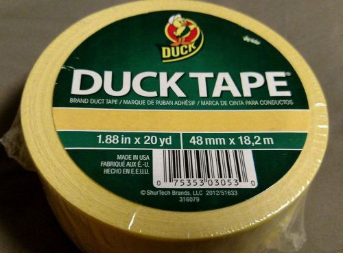 Duck Tape Yellow  1.88in x 20 yrds