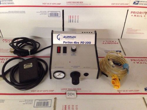 Glenmarc manufacturing portion-aire pd-200~115 vac conntrol foot switch for sale