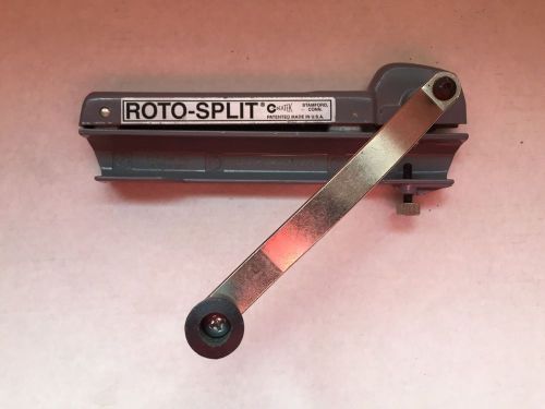 Roto-Split  Electrical Cable Cutter/Stripper..Seatek Co. Made in the USA