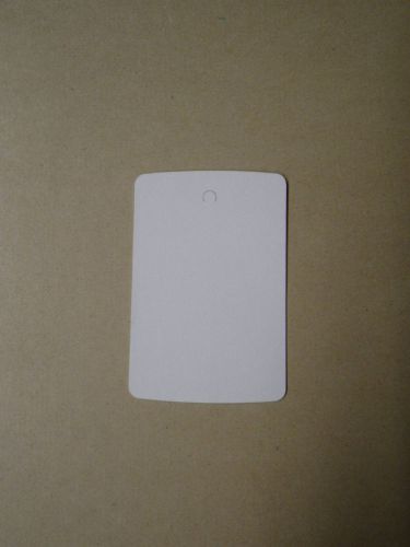 1000 PRICE TAGS SMALL Clothing Tag Gun BLANK White Pin Ticketer 1 1/4 x 1 3/4