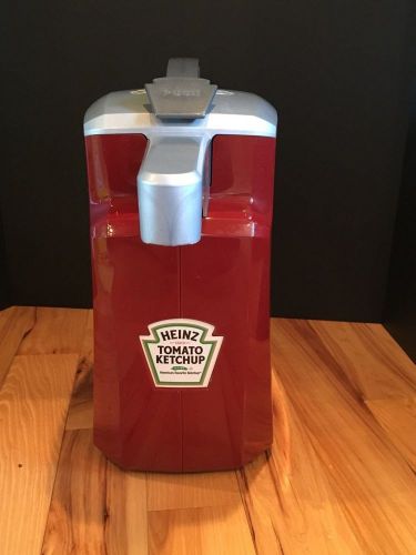 Heinz keystone 1.5 gal  ketchup condiment  dispenser with base for sale