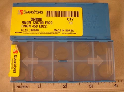 RNGN 450 E022 SN800 SSANGYONG Ceramic  Inserts (10pcs) New&amp;Original
