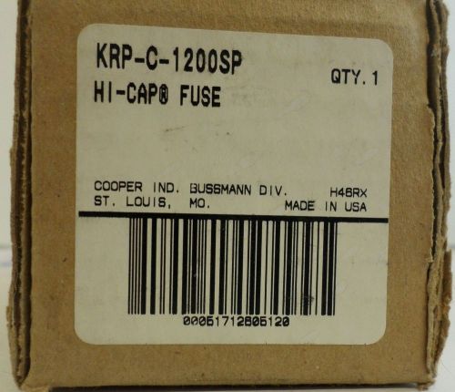KRP-C-1200SP 1200 AMP FUSE BUSSMANN , CLASS L, A4BQ1200 BUSS NEW STYLE