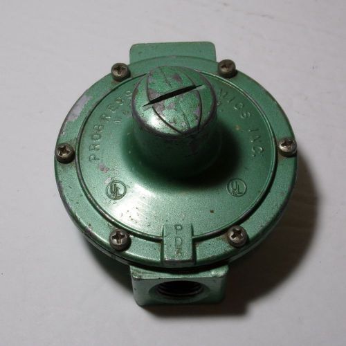 Vintage progressive dynamics gas regulator pd5 valve ( natural gas?) good lookin for sale
