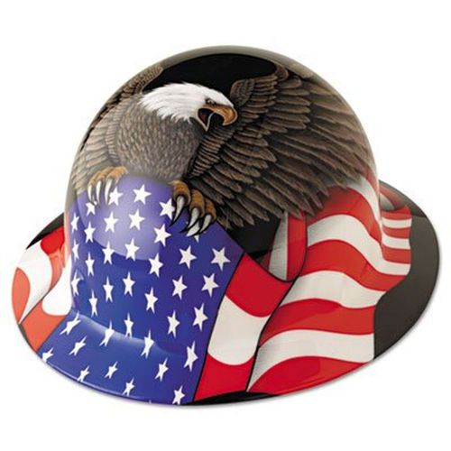 Fibre-Metal by Honeywelll E1RW00A006 Spirit of America Full Graphic Brim Safe...