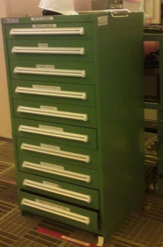 9 Drawer Vidmar Cabinet - Great Condition - More Cabinets Available