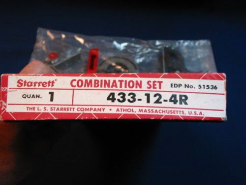 Starrett 433-12-4R Combination Set