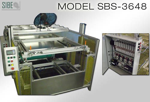 SIBE AUTOMATION VACUUM FORMING MACHINE 36&#034;X48 &#034; THERMOFORMING AUTOMATIC