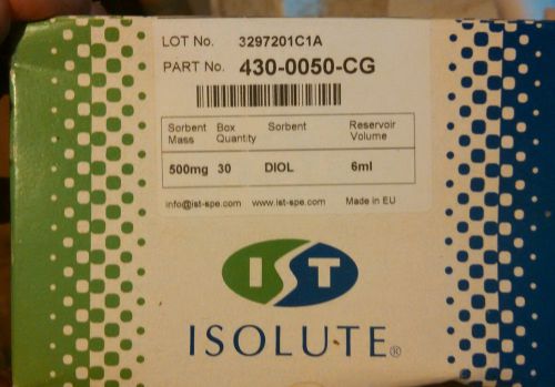 Isolute Diol SPE Columns 6ml 500mg packing