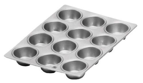 Johnson Rose 6262 Muffin Pan. 12 Cup. 3-1/2 Oz. Cup. 14&#034; X 10-1/2&#034; O.A.
