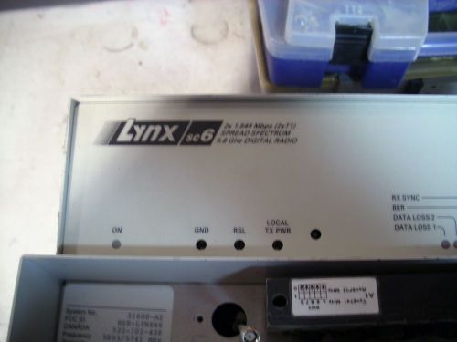 Lynx sc6 Western Multiplex Digital Radio 2x 1.544Mbps 5.8Ghz