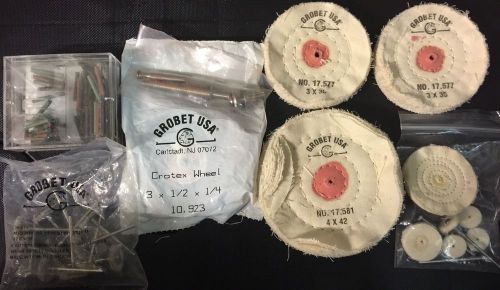 Lot Dental Jewerly: Polishing wheel, Cratex, buffing, point, brush, muslin, felt