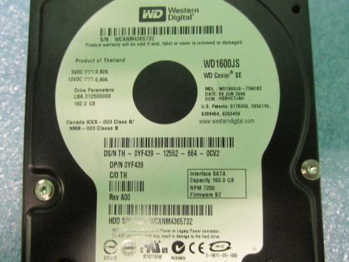 Western Digital 160GB WD1600JS-75NCB2, 2061-701335-B00 AJ (PCB BOARD ONLY)
