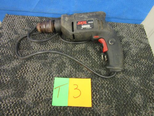 SKIL SLUGGER 6443 DRILL 3/8&#034; DRIVE TOOL 4.6 AMPS CORDED USED