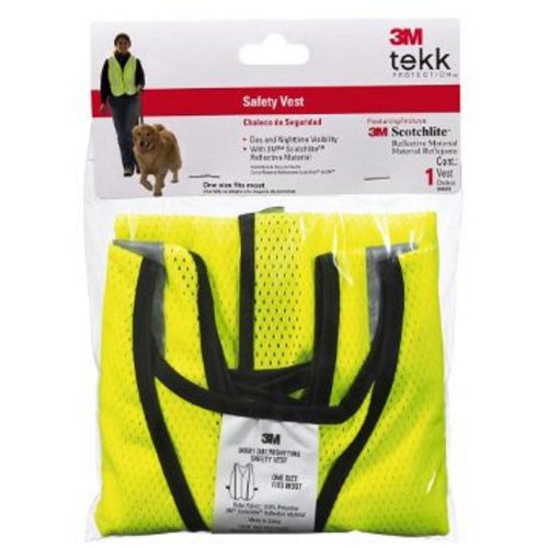 3M Tekk Protection, Lightweight HiViz Yellow Safety Vest 94601-80030T
