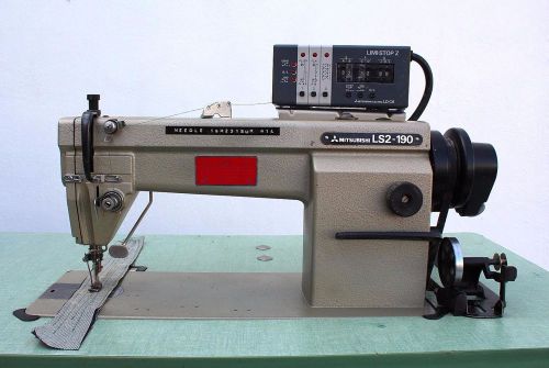 MITSUBISHI LS2-190 Lockstitch  Computerized Back Tack Industrial Sewing Machine