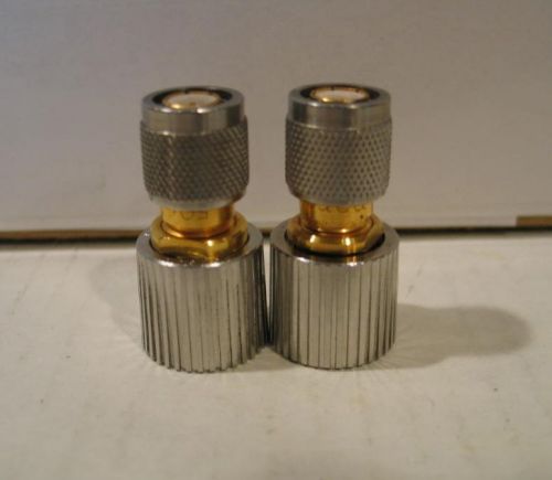 Narda APC-7 7MM to TNC Male Adapter Connector Pair