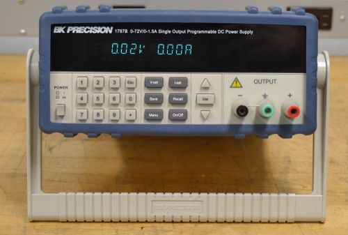 Bk precision 1787b dc power supply 0-72v, 0-1.5a, great shape and tested good for sale
