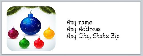 30 Personalized Return Address Labels Christmas Buy 3 get 1 free (ac253)