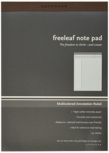 Levenger freeleaf multicolored annotation rl pads, letter 5 (ads5570) for sale