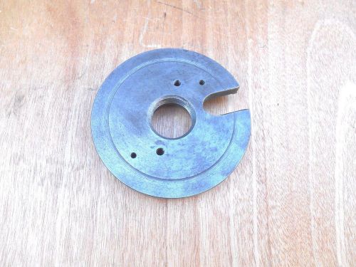 Lathe face plate 5&#034; from a Southbend Model A 9&#034;  1 1/2&#034;-8tpi