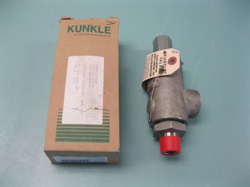 3/4&#034; x 1&#034; Kunkle 266-D01-MG Pressure Relief Valve SS NEW L10 (2056)