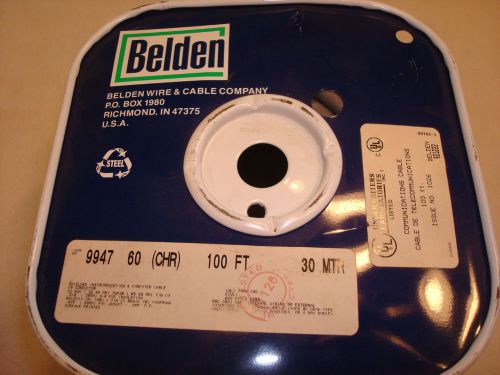 Belden 9947 60 Cable 100Ft; 15 cond; 22 AWG; Strand (7X30); Foil+braid shielded