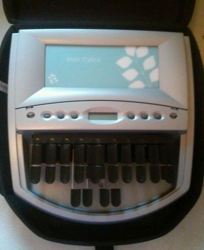 Stenograph elan cybra with case, charger, connection, and backpack for sale