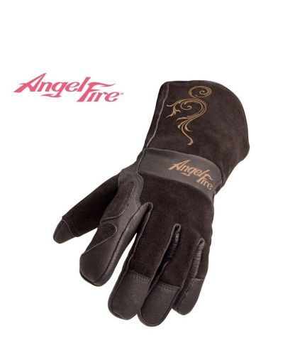 Angel Fire BSX LS50 Woman&#039;s Premium Grain Pigskin Welding Gloves, X-Small