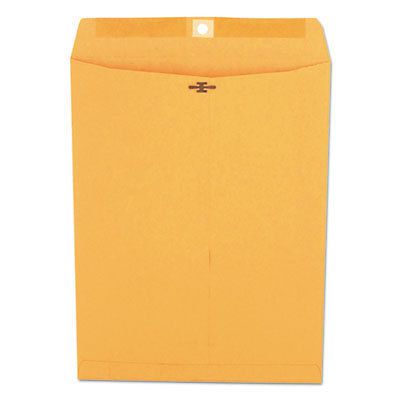 Kraft Clasp Envelope, Center Seam, 32lb, 9 1/2 x 12 1/2, Brown Kraft, 100/Box