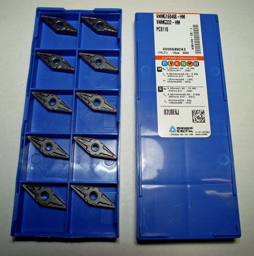 10PC KORLOY VNMG 332 HM PC8110 INSERTS