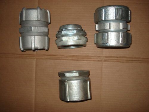 4 ea 2inch rigid pipe fittings. for sale